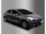 Хромированные молдинги на двери KIA K3 CERATO 2013-2017