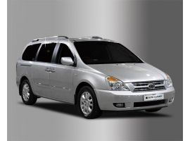 Хром дефлекторы (ветровики) окон для KIA CARNIVAL (UP, GQ, VQ) 2006-2013