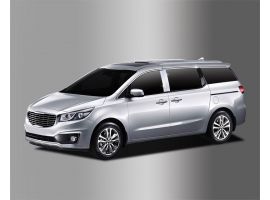 Хром накладки на стойки дверей KIA ALL NEW CARNIVAL 2014-2020