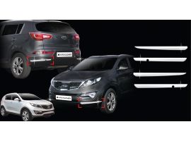 Накладки на бампера Kia Sportage R 2010-2016