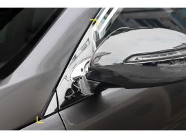 Хром пакет на заднюю дверь и на основу зеркал Kia Sportage R 2010-2016