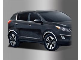 Хром молдинги на арки колес Kia Sportage 2010-2016