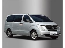 Решетки радиатора Дефлектор капота темный Hyundai Grand Starex H1 2007-2016