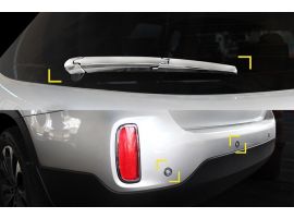 Хром накладки на задний стекло очиститель и парктронников Kia Sorento R 2013-2020
