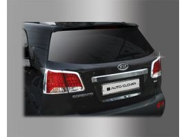 Молдинги задних фонарей хромированные Kia Sorento R 2009-2012