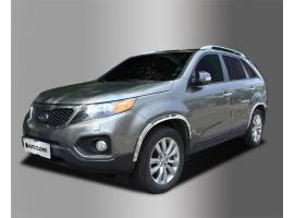 Накладки на колесные арки хромированные для Kia Sorento R 2009-2020