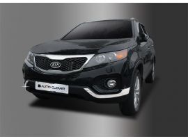 Хромированные накладки бампера Kia Sorento R 2009-2012