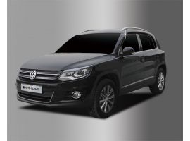 Ветровики (Дефлекторы) Дефлекторы (ветровики) окон темные для Volkswagen Tiguan 2007-2017