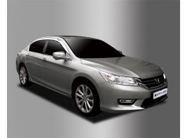 Дефлекторы (ветровики) окон хромированные Honda Accord 2012-2014