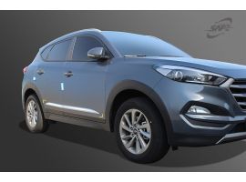 Молдинги низа дверей хромированные Hyundai Tucson TL 2015-2020