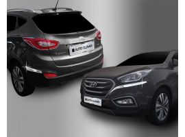 Хром накладки на передний и задний бампер Hyundai Tucson IX35 2014-2015