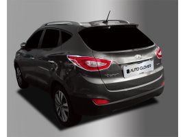 Накладки на задние фонари хромированные Hyundai Tucson IX35 2014-2015