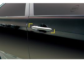 Хромированные накладки ручек дверей под SMART-Ключ Hyundai Solaris 2011-2016