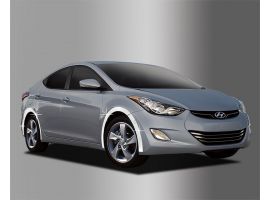 Накладки на арки крыльев хром Hyundai Elantra Avante MD 2011-2016