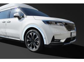 Накладки арок крыльев хромированные для KIA Carnival 2020-2024