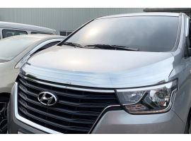 Дифлектор капота хромированный Hyundai Grand Starex URBAN 2018-2023