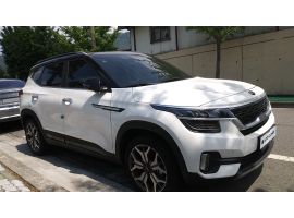 Оптика Боковые черные жабры для KIA SELTOS