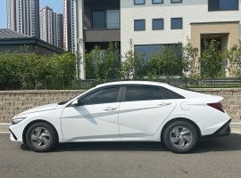 Ветровики (Дефлекторы) Дефлекторы (ветровики) окон черные из 6 частей Hyundai Elantra Avante 2024-2025