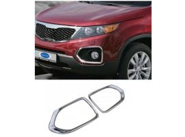 Молдинги противотуманных фар на KIA Sorento R 2009-2012