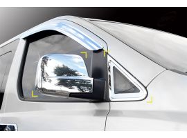 Хром накладки боковых зеркал и передние оконные стойки Hyundai Grand Starex H1