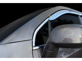 Молдинги (накладки) боковых окон передние и задние хромированные Chevrolet Orlando