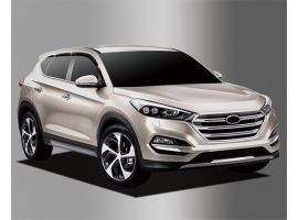 Дефлекторы (ветровики) окон из 6 частей для Hyundai Tucson TL 2015-2020