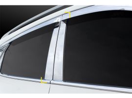 Хромированные накладки стоек дверей Hyundai Tucson III 2015-2021