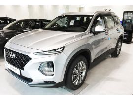 Дефлекторы (ветровики) окон черные Hyundai Santa fe TM 2019-2020 год 6 штук Autoclover