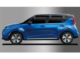 Тормозная система Дефлекторы (ветровики) окон черные Kia Soul Booster 2019-2021