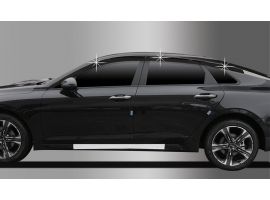 Расходники для ТО Дефлекторы (ветровики) окон темные для KIA Optima K5 2020-2023