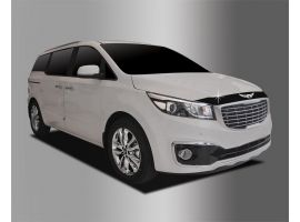 Дефлектор капота темный с эмблемой KIA ALL NEW CARNIVAL 2014-2020