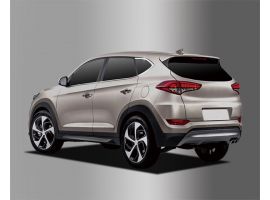 Хром накладки на заднее боковое окно Hyundai Tucson III 2015-2021