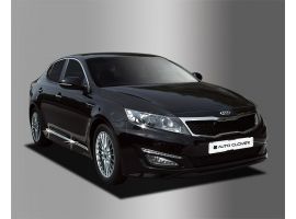 Декоративные накладки кузова Молдинги дверей хромированные KIA Optima K5 TF 2011-2015