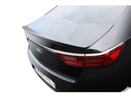 Спойлер черный на кромку багажника KIA New K7 Cadenza 2016-2023